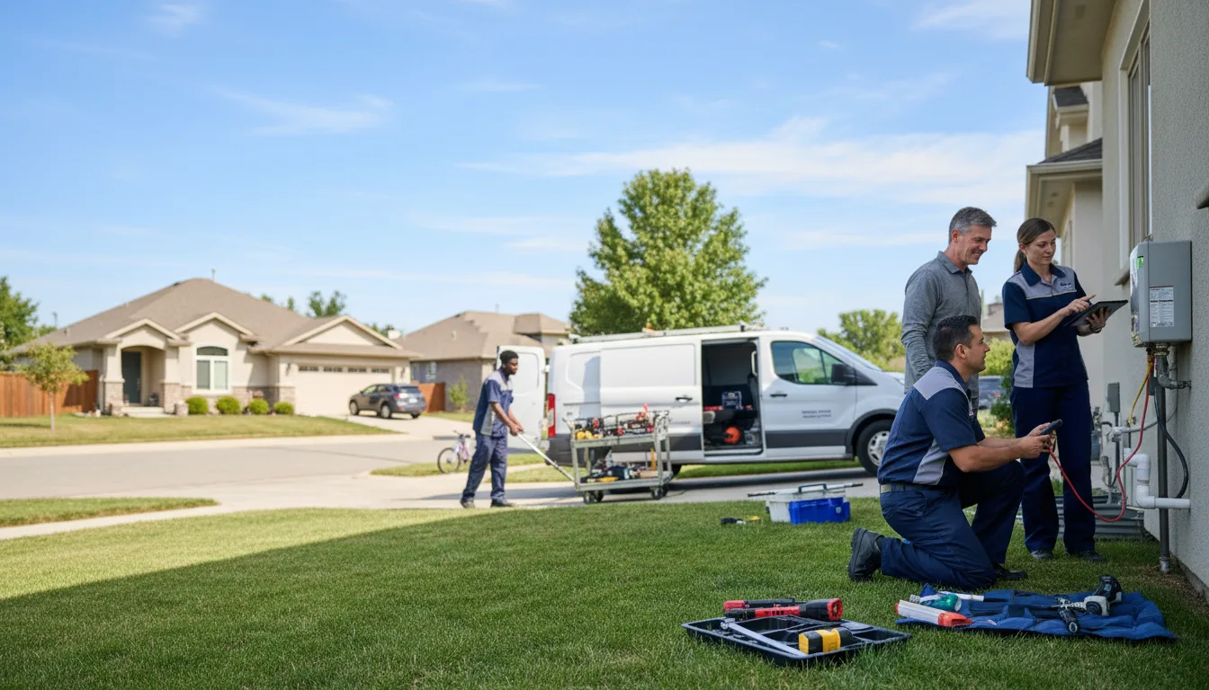 Tankless water heater service in Nazareth, PA